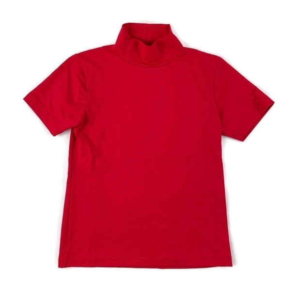 Sunbelt Boys Swim Shirt Turtleneck Red Small - Picture 1 of 7